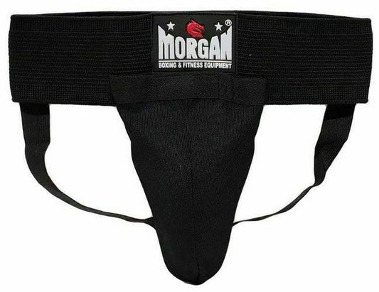 MORGAN Classic Elastic Groin Guard With Cup - Groin Protection - BLACK
