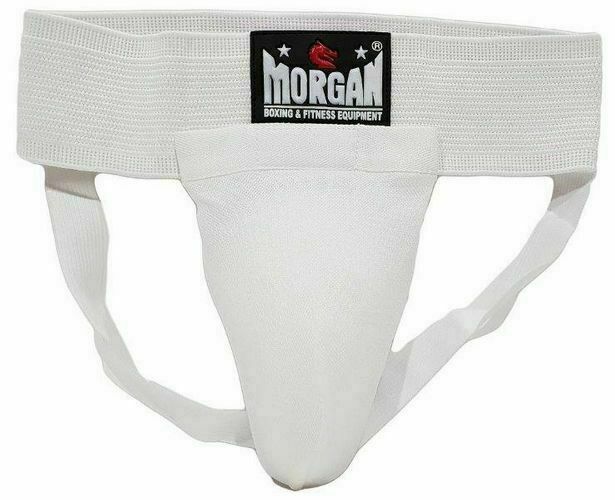 MORGAN Classic Elastic Groin Guard With Cup - Groin Protection - white