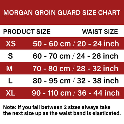 MORGAN Classic Elastic Groin Guard With Cup - Groin Protection - white