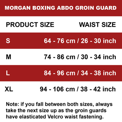 MORGAN V2 Professional Leather Gel Abdo Guard - Boxing & Muay Thai