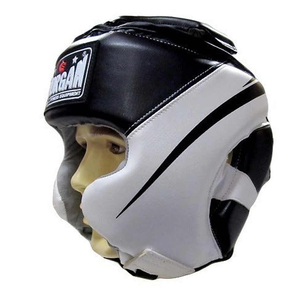 MORGAN V2 Full Combat Style Head Guard Protector - Boxing Head Guard