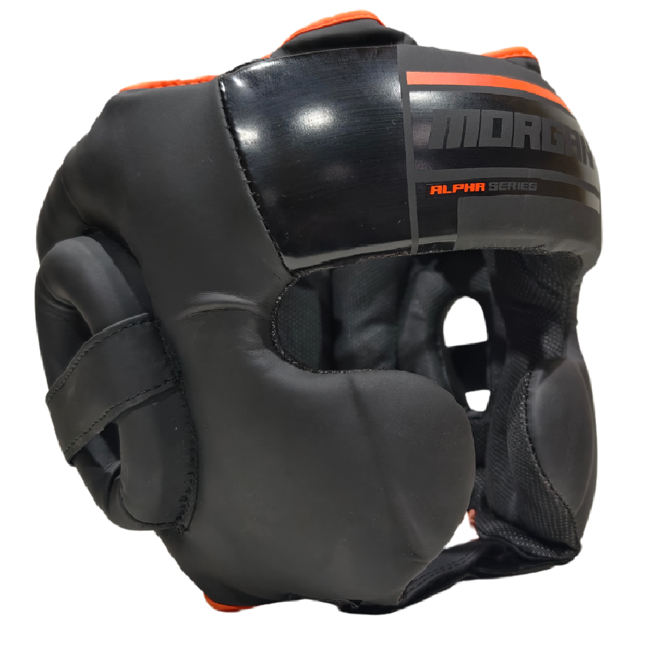 MORGAN Alpha Series Combat Head Guard - Boxing Head Guard