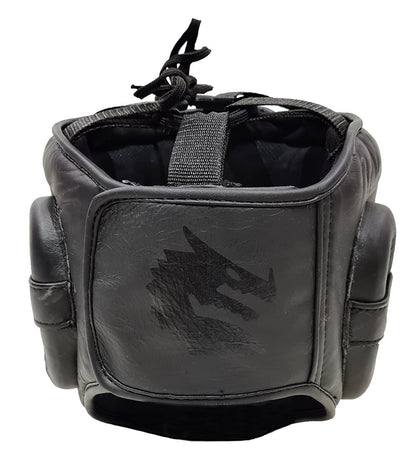 MORGAN B2 Bomber Leather Head Guard - Boxing Head Guard