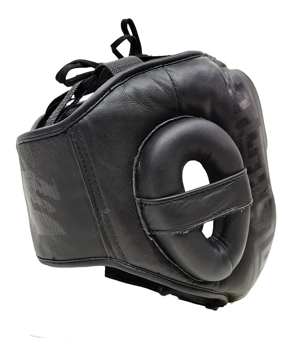MORGAN B2 Bomber Leather Head Guard - Boxing Head Guard
