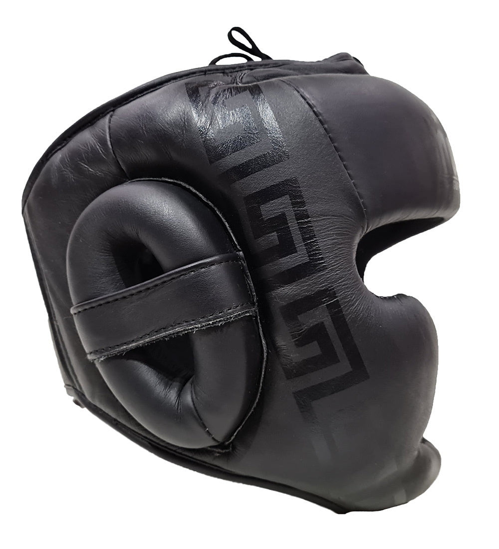 MORGAN B2 Bomber Leather Head Guard - Boxing Head Guard
