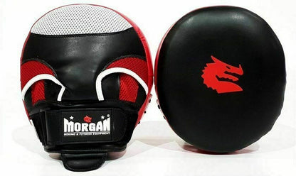 MORGAN V2 Air Dome Focus Pads MUAY THAI MMA Boxing Training (Pair)