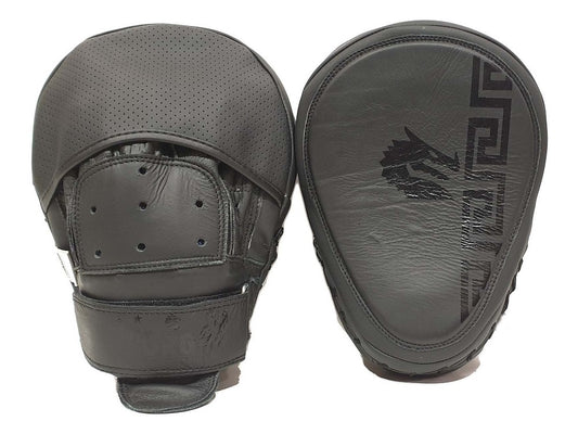 MORGAN B2 BOMBER Boxing Focus Pads (PAIR) Italian Brushed Leather