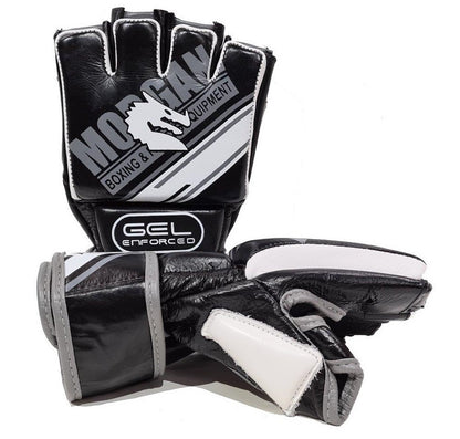 MORGAN Aventus Gel Mma Hybrid Leather Bag Gloves ( S-Xl ) - MMA Training Gear
