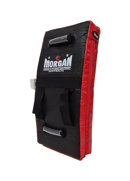 MORGAN Junior Curved Hit & Strike Shield[Red/Black]