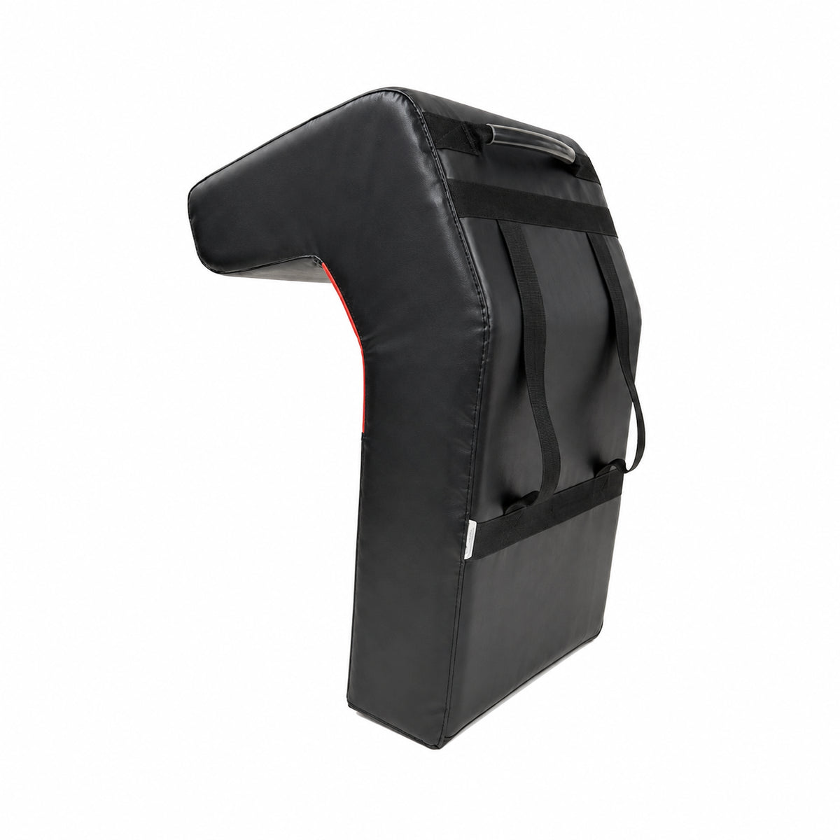 Morgan Advanced Contact and Tackle Training Shield rear view showing straps and handle