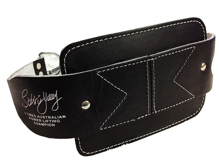 MORGAN 'Platinum' Leather Dipping Weight Belt