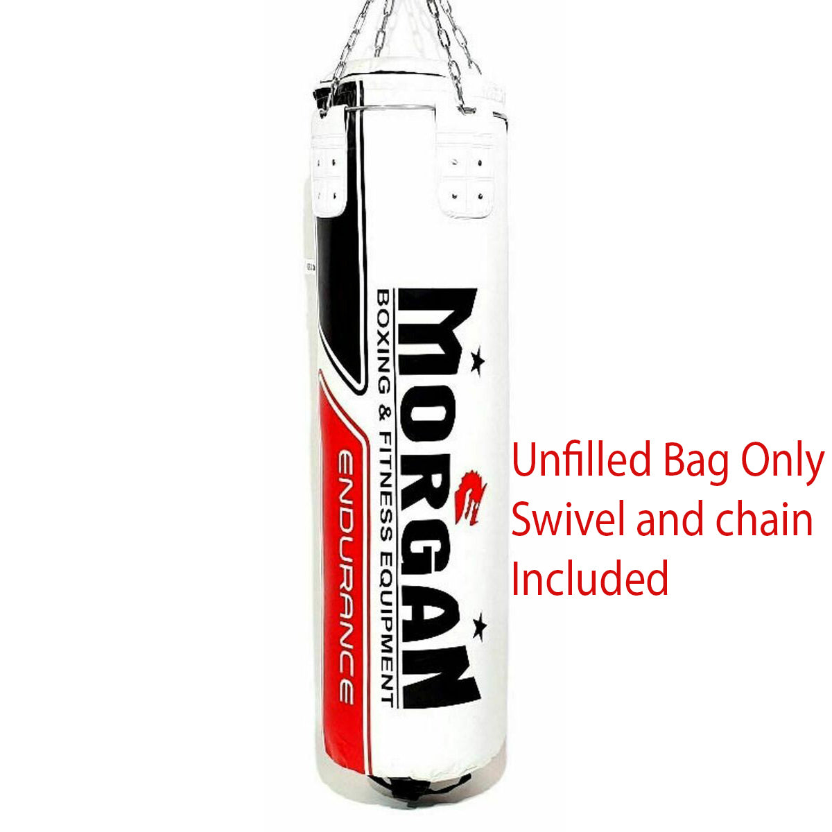 MORGAN V2 Endurance Foam Lined XL Heavy Punch Bag [Unfilled] (6Ft X 42Cm Diameter)