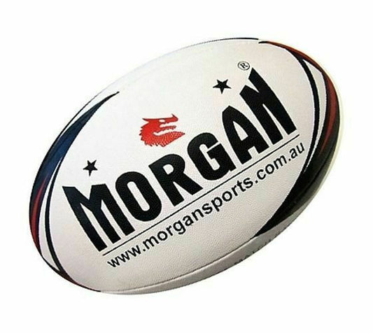 MORGAN Match 4-Ply Rugby League Ball - Boxing & Martial Arts
