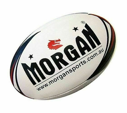 MORGAN Match 4-Ply Rugby League Ball - Boxing & Martial Arts