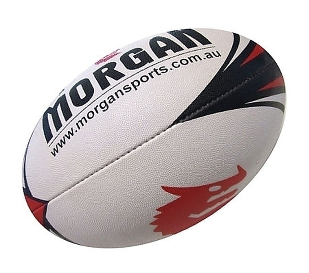 MORGAN Match 4-Ply Rugby League Ball - Boxing & Martial Arts