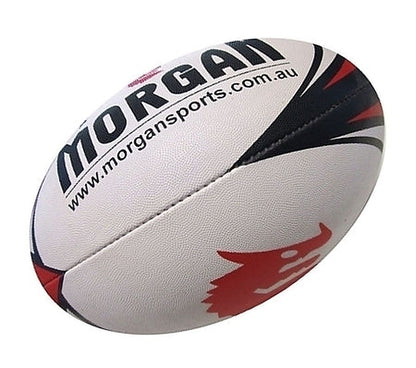 MORGAN Match 4-Ply Rugby League Ball - Boxing & Martial Arts