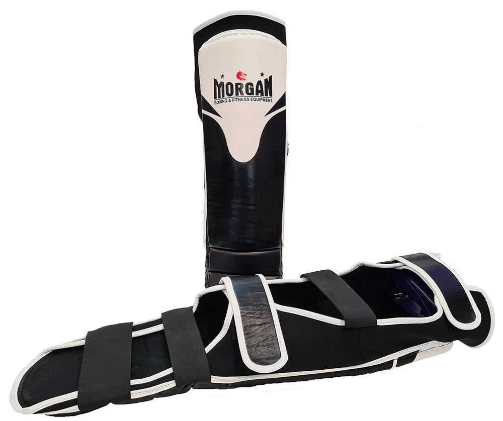 MORGAN V2 Professional MMA Shin Guard Protector Muay Thai & Instep - Shin Guards