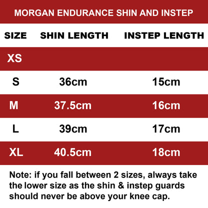 MORGAN V2 Endurance Pro Shin And Instep Protector - Boxing & Muay Thai