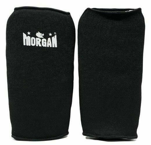 MORGAN Muay Thai Boxing Shin Guard Protectors - Shin Guards - BLACK