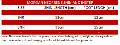 MORGAN V2 Neoprene Muay Thai Shin Guard Protector And Instep - Shin Guards