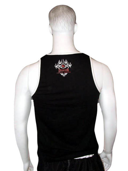 MORGAN DRAGON Martial Arts Uniforms Singlet Black - Boxing & MMA Shorts