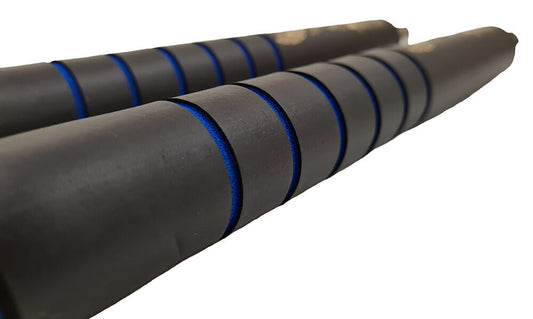MORGAN Foam Training Nunchaku [Black/Blue]