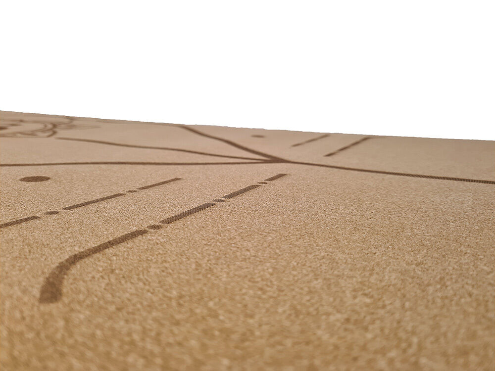 MORGAN Natural Cork Yoga Mat