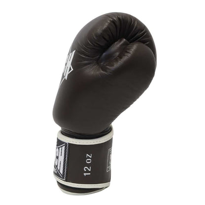 BOXING GLOVES - Siam™ - LEATHER - 12OZ - CHOCOLATE