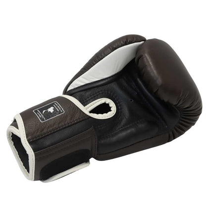 BOXING GLOVES - Siam™ - LEATHER - 12OZ - CHOCOLATE