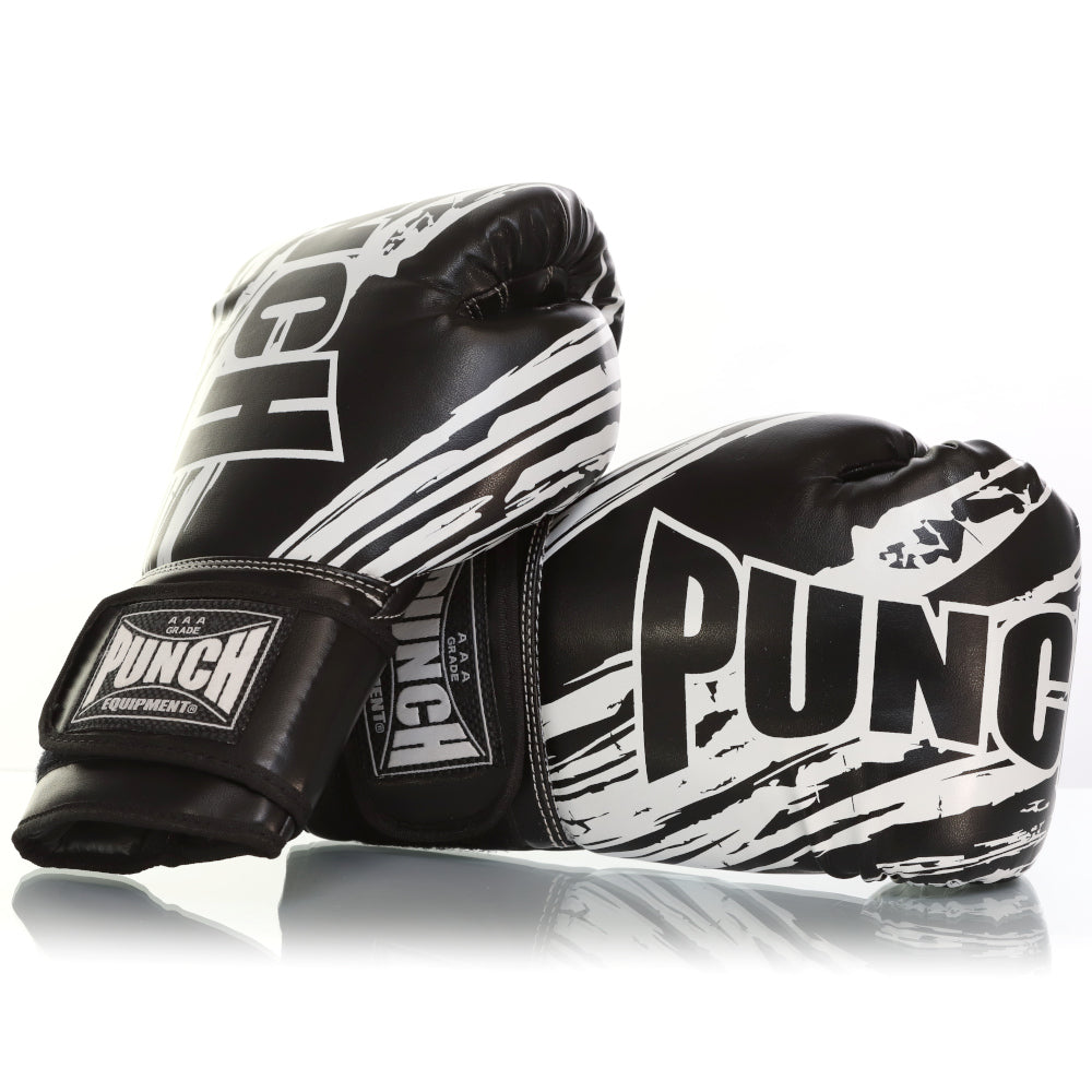 BOXING GLOVES - Youth (8-14yo) - 8oz - BLACK