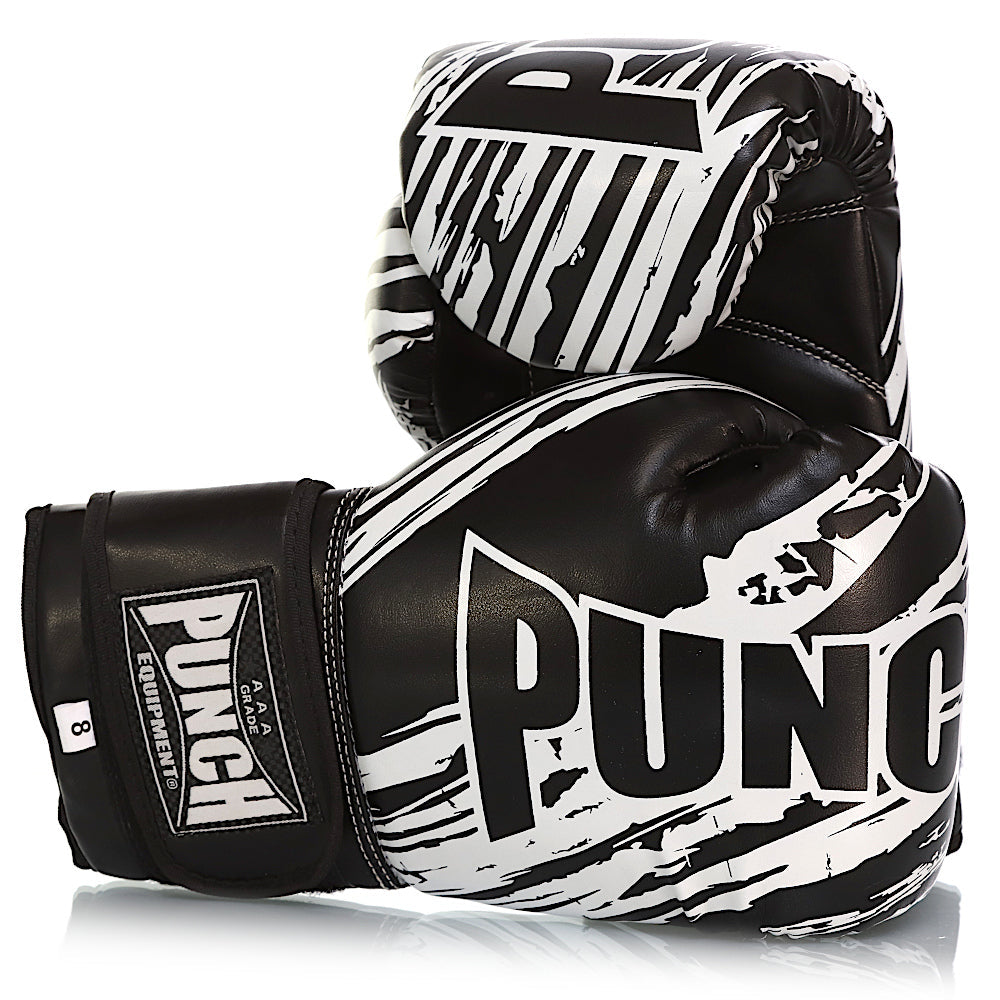 BOXING GLOVES - Youth (8-14yo) - 8oz - BLACK