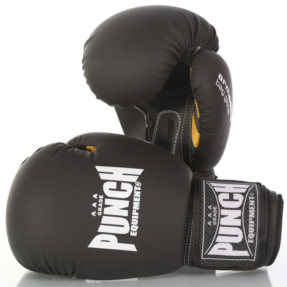 BAG GLOVES - Armadillo™ SAFETY - MATT BLACK-12oz