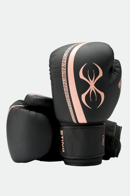 STING Aurora Womens Boxing Glove — Navy/Gold