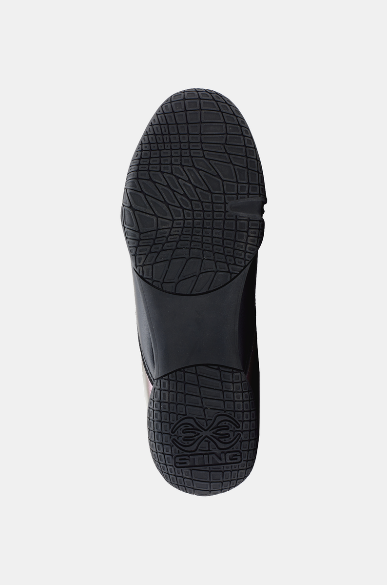STING Viper Boxing Shoe — Black/Hyper