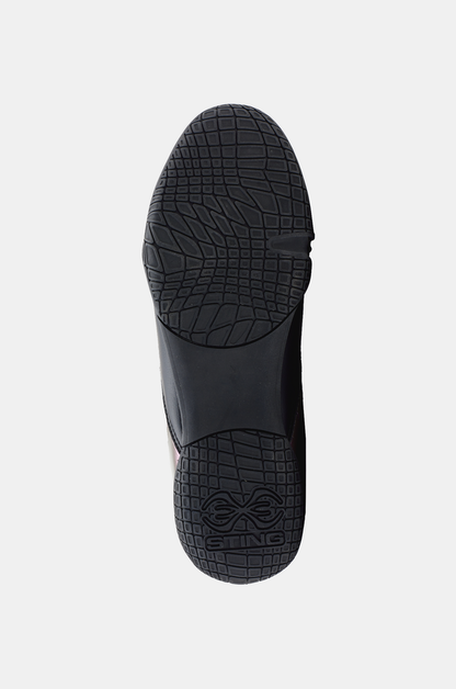 STING Viper Boxing Shoe — Black/Hyper
