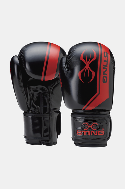 STING Armalite Boxing Glove — Black/Red
