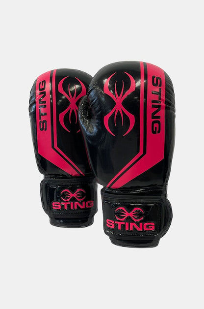 STING Armalite Boxing Glove — Black/Pink