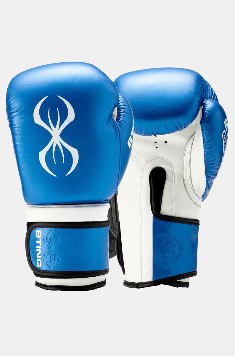 STING Armapro Boxing Glove — White/Blue