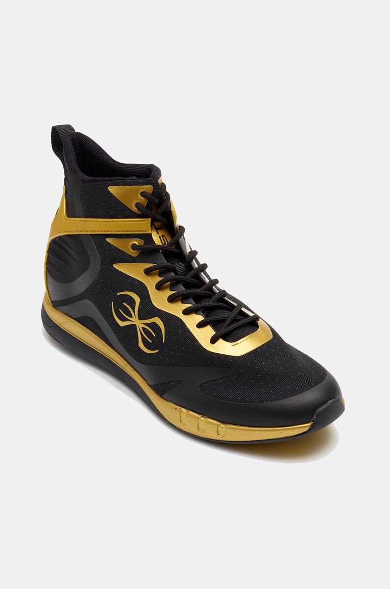 STING Viper Boxing Shoe 2.0 — Black/Gold