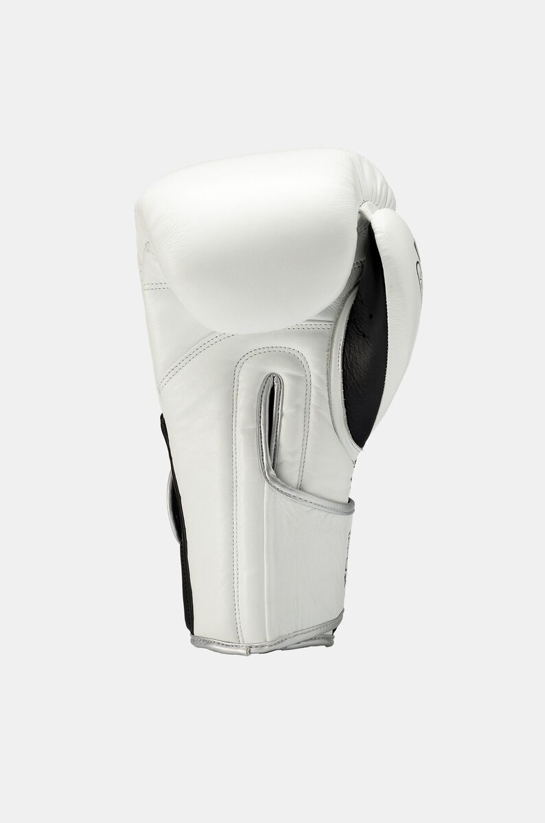 STING Viper X Sparring Glove — White/Black/Silver