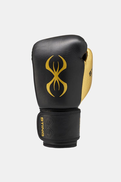 STING Evolution Boxing Glove — Black/Gold