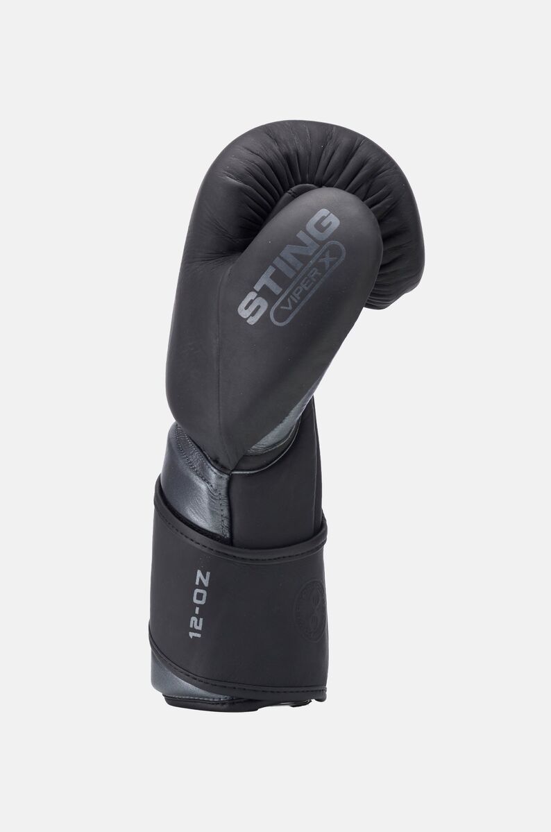 STING Viper X Sparring Glove — Black/Grey