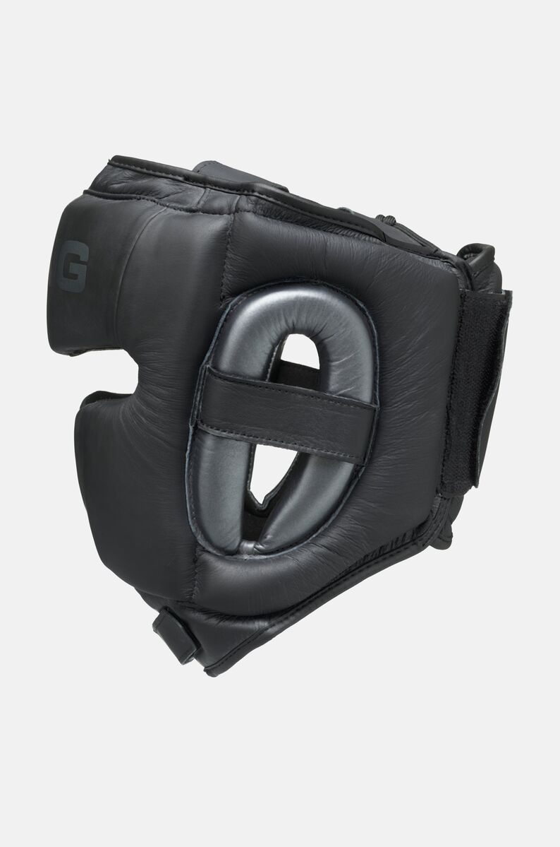 STING Viper Gel Full Face Head Guard — Black/Grey