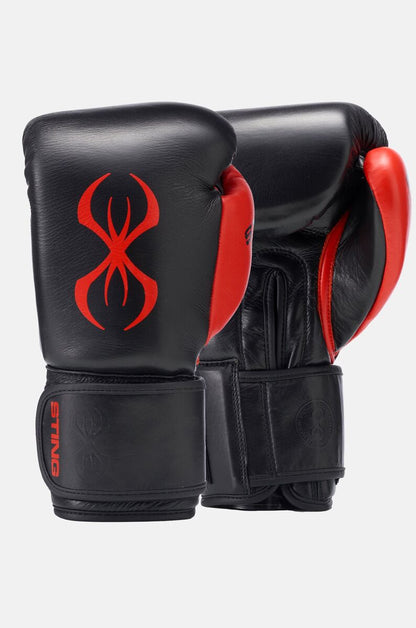 STING Evolution Boxing Glove — Black/Red
