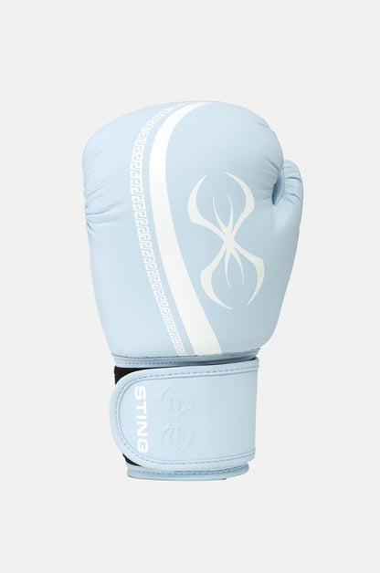 STING Aurora Womens Boxing Glove — Light Blue/White