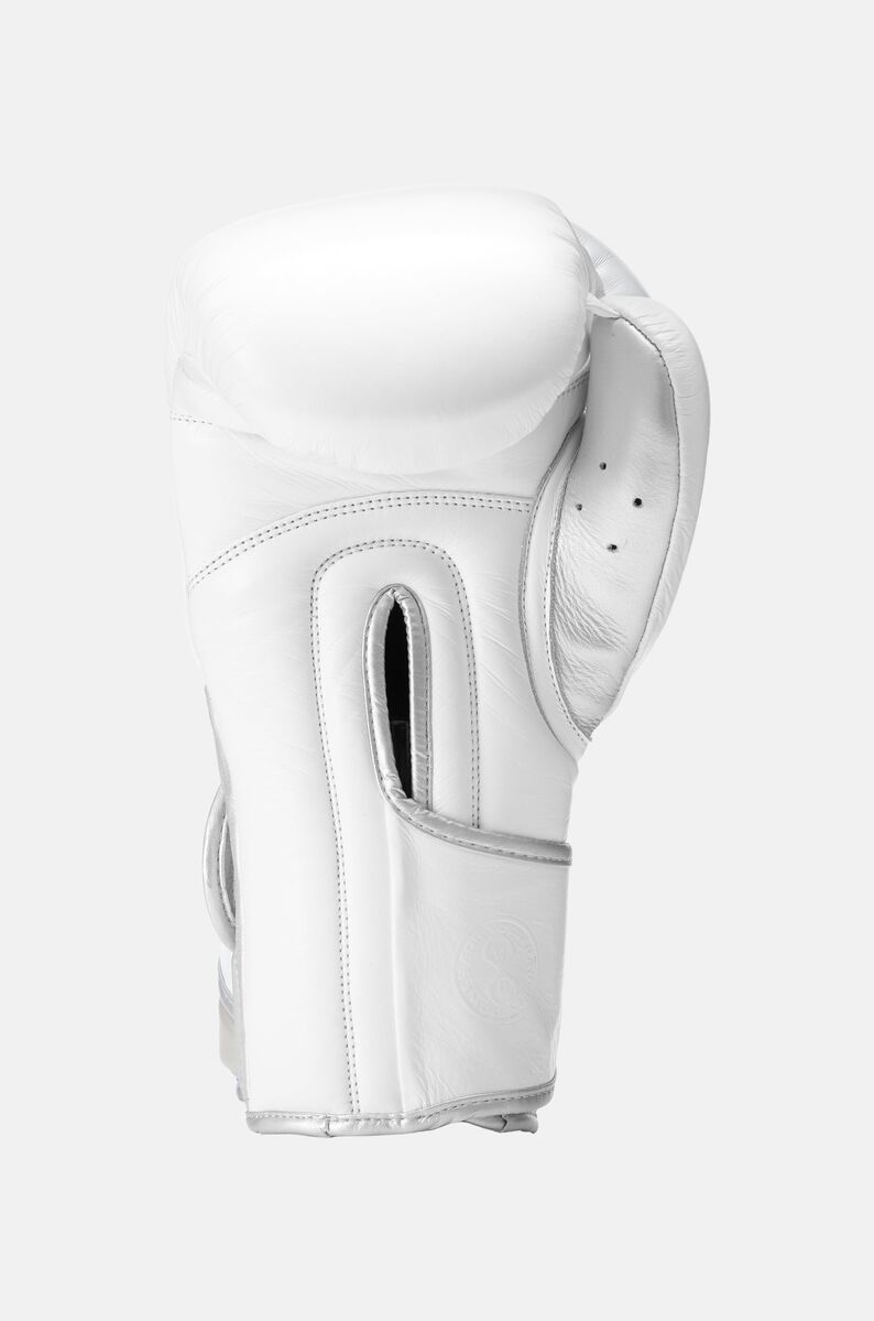 STING Viper X Sparring Glove — White/Silver