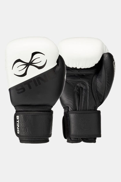 STING Orion Training Boxing Glove — Black/White
