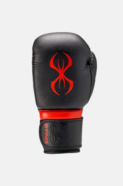 STING Armapro Boxing Glove — Black/Red