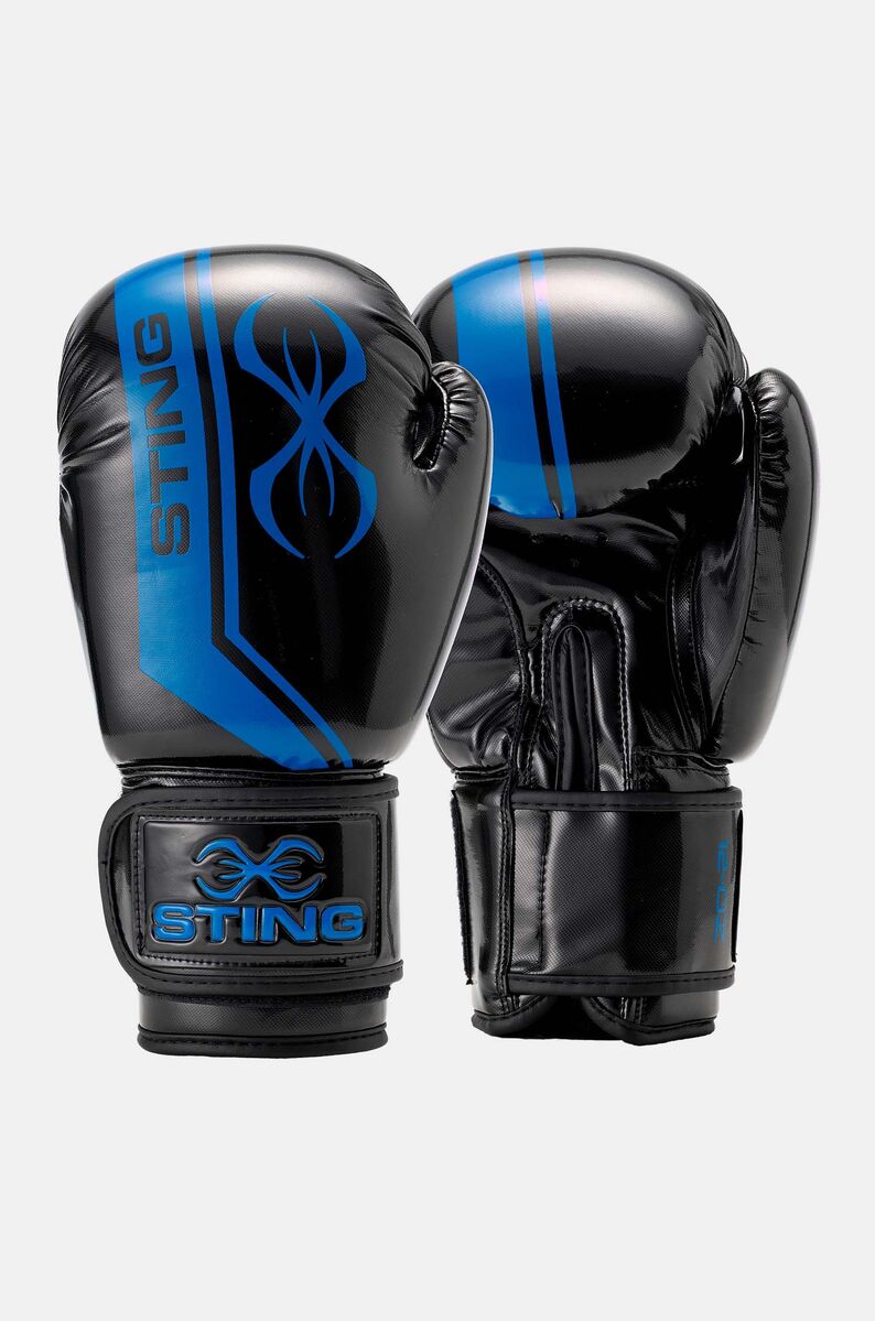 STING Armalite Boxing Glove — Black/Blue