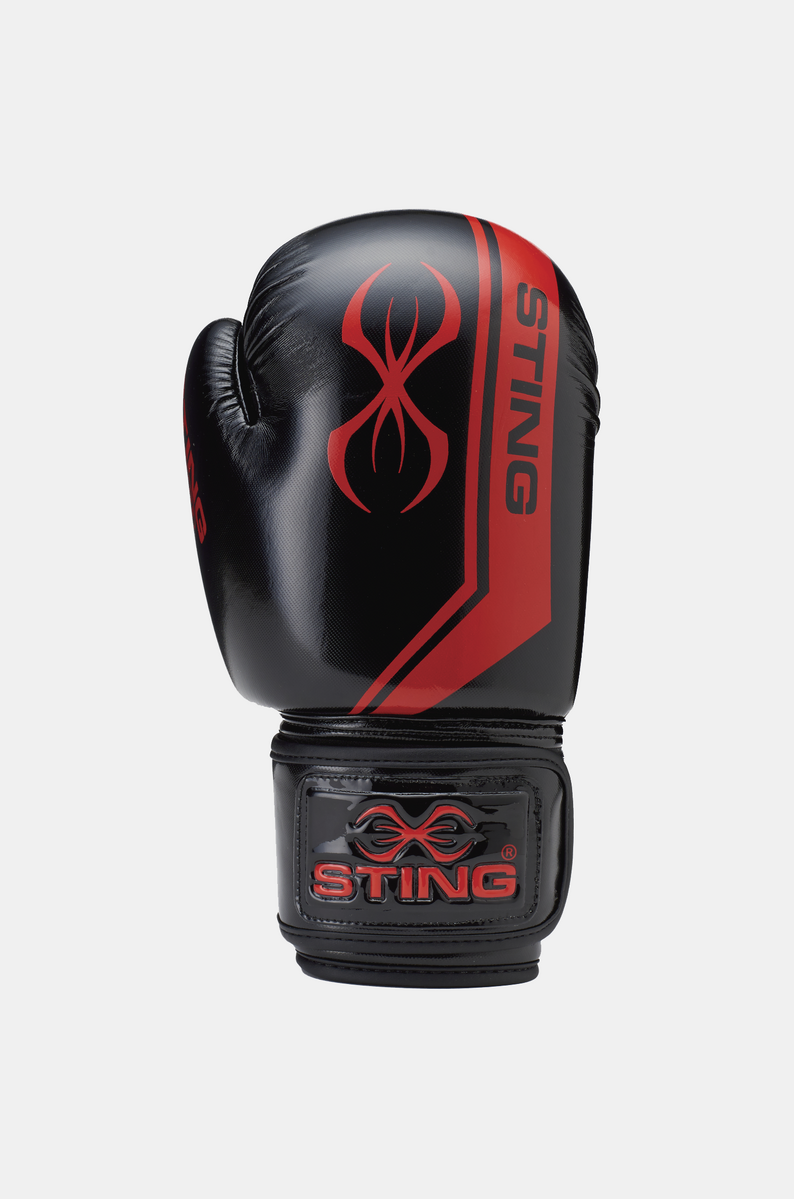 STING Armalite Boxing Glove — Black/Red